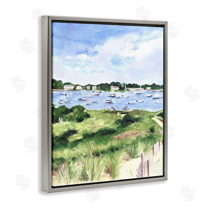 Melissa Hyatt | Coastal Seaside Boats with Rested Sails