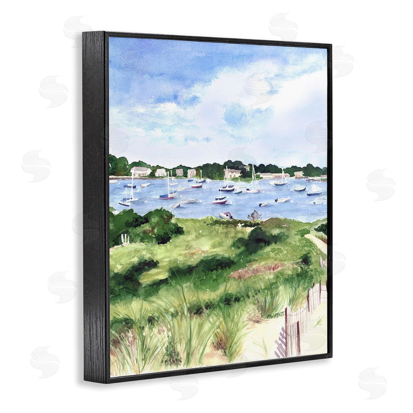 Melissa Hyatt | Coastal Seaside Boats with Rested Sails