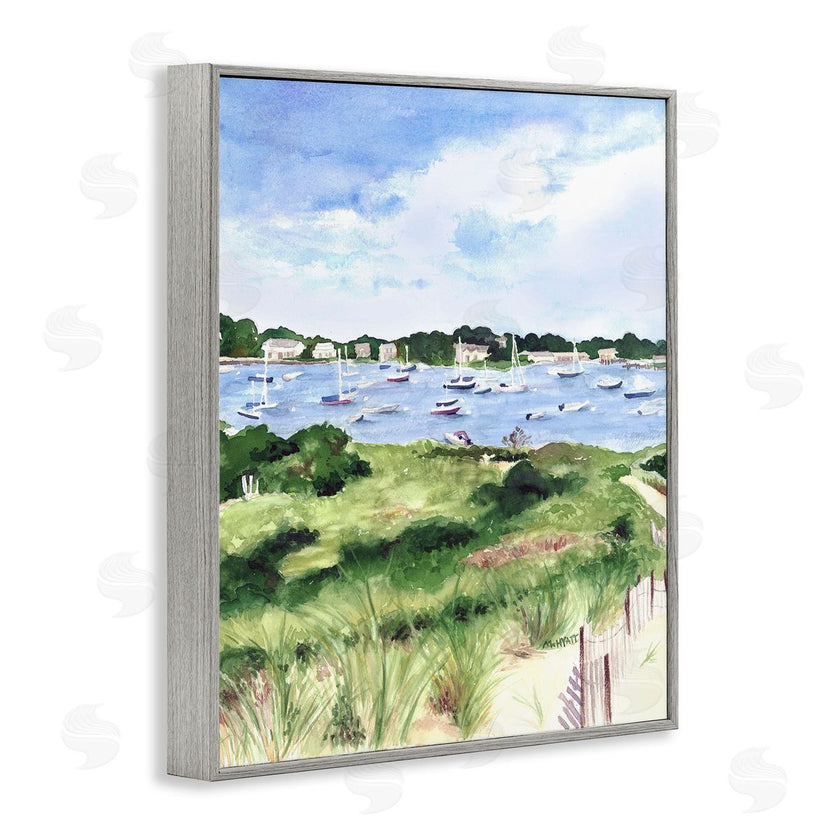Melissa Hyatt | Coastal Seaside Boats with Rested Sails