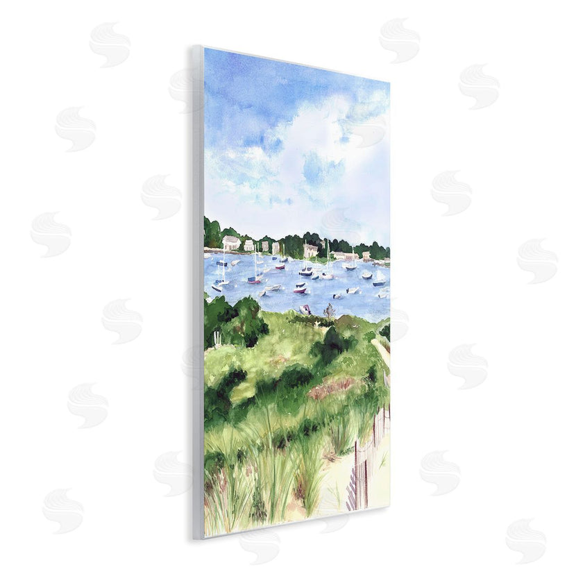 Melissa Hyatt | Coastal Seaside Boats with Rested Sails