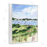 Melissa Hyatt | Coastal Seaside Boats with Rested Sails