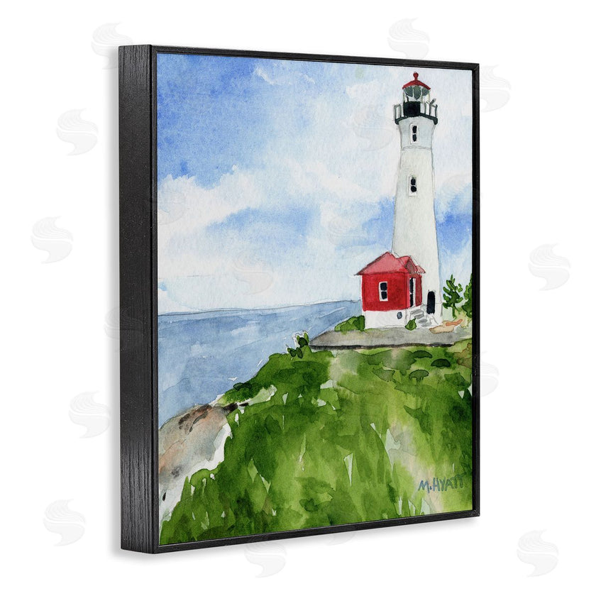 Melissa Hyatt | Beach Cliff Lighthouse Ocean Overlook Landscape