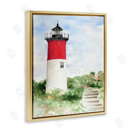 Melissa Hyatt | Stairs Leading to Nauset Lighthouse Green Cliffside