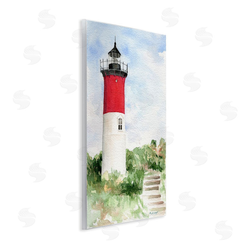 Melissa Hyatt | Stairs Leading to Nauset Lighthouse Green Cliffside