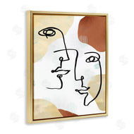 Ziwei Li | Asymmetrical Linework Portraits Abstract Organic Shapes