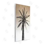 Stupell Studio | Palm Tree Tropics Beige Geometric Pattern Sky