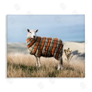 Ziwei Li | Sweater Weather Sheep Animal Farm Plaid