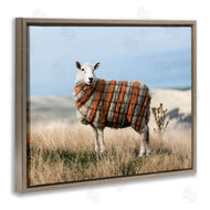 Ziwei Li | Sweater Weather Sheep Animal Farm Plaid