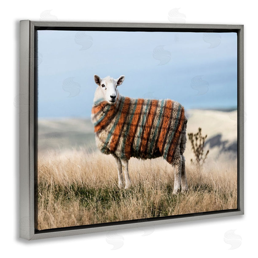 Ziwei Li | Sweater Weather Sheep Animal Farm Plaid