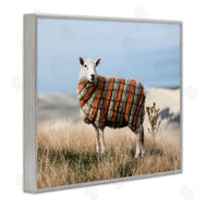 Ziwei Li | Sweater Weather Sheep Animal Farm Plaid