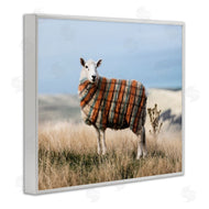 Ziwei Li | Sweater Weather Sheep Animal Farm Plaid