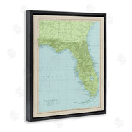 Stupell Studio | Map Of Florida Classical State Border