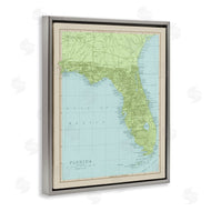 Stupell Studio | Map Of Florida Classical State Border