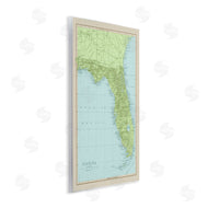 Stupell Studio | Map Of Florida Classical State Border