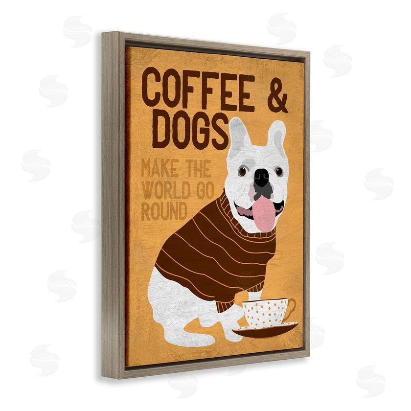 Ginger Oliphant | Coffee and Dogs Phrase French Bulldog Caf� Pet
