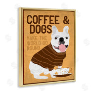 Ginger Oliphant | Coffee and Dogs Phrase French Bulldog Caf� Pet