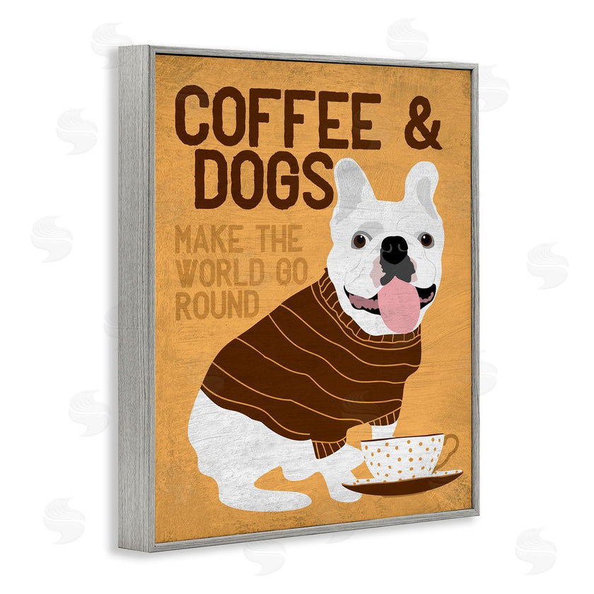 Ginger Oliphant | Coffee and Dogs Phrase French Bulldog Caf� Pet