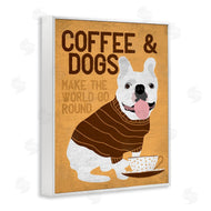 Ginger Oliphant | Coffee and Dogs Phrase French Bulldog Caf� Pet
