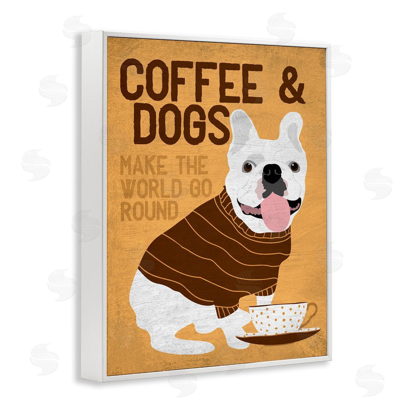Ginger Oliphant | Coffee and Dogs Phrase French Bulldog Caf� Pet