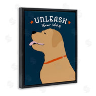 Ginger Oliphant | Unleash Your Wag Phrase Golden Labrador Dog