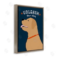 Ginger Oliphant | Unleash Your Wag Phrase Golden Labrador Dog