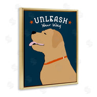 Ginger Oliphant | Unleash Your Wag Phrase Golden Labrador Dog