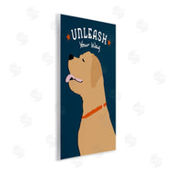 Ginger Oliphant | Unleash Your Wag Phrase Golden Labrador Dog