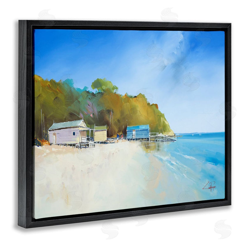 Craig Trewin Penny | Boat Shacks on Sandy Coast Beach Line