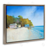 Craig Trewin Penny | Boat Shacks on Sandy Coast Beach Line
