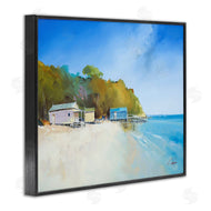 Craig Trewin Penny | Boat Shacks on Sandy Coast Beach Line