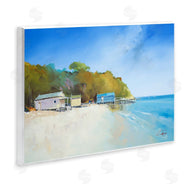 Craig Trewin Penny | Boat Shacks on Sandy Coast Beach Line