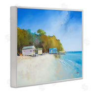 Craig Trewin Penny | Boat Shacks on Sandy Coast Beach Line