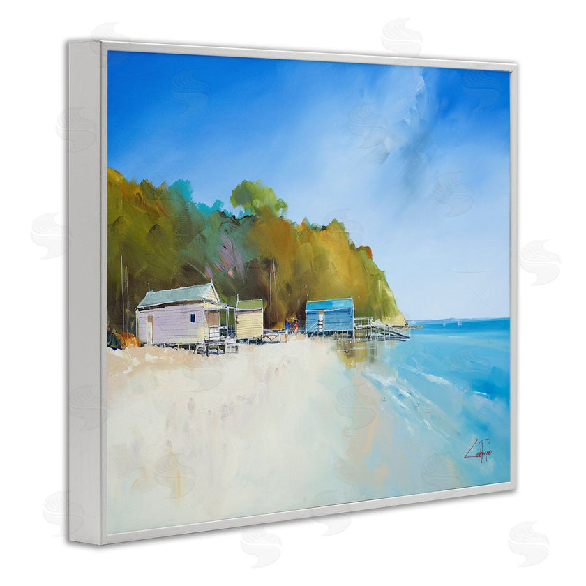 Craig Trewin Penny | Boat Shacks on Sandy Coast Beach Line