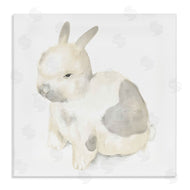 Stupell Studio | Sleepy Bunny Illustration Nursery Style Animal