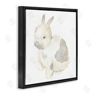 Stupell Studio | Sleepy Bunny Illustration Nursery Style Animal