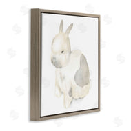 Stupell Studio | Sleepy Bunny Illustration Nursery Style Animal