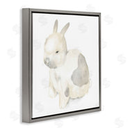Stupell Studio | Sleepy Bunny Illustration Nursery Style Animal