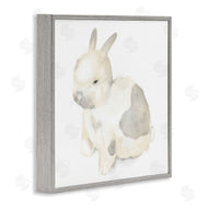 Stupell Studio | Sleepy Bunny Illustration Nursery Style Animal