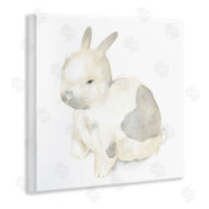 Stupell Studio | Sleepy Bunny Illustration Nursery Style Animal