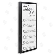 Stupell Studio | Today's Agenda Funny Dog Checklist