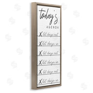 Stupell Studio | Today's Agenda Funny Dog Checklist