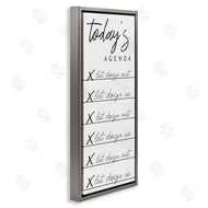 Stupell Studio | Today's Agenda Funny Dog Checklist