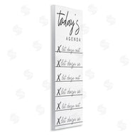 Stupell Studio | Today's Agenda Funny Dog Checklist
