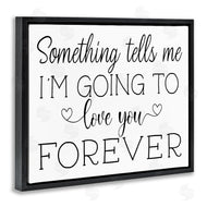 AE Design | Love You Forever Quote Minimal Romantic Sentiments