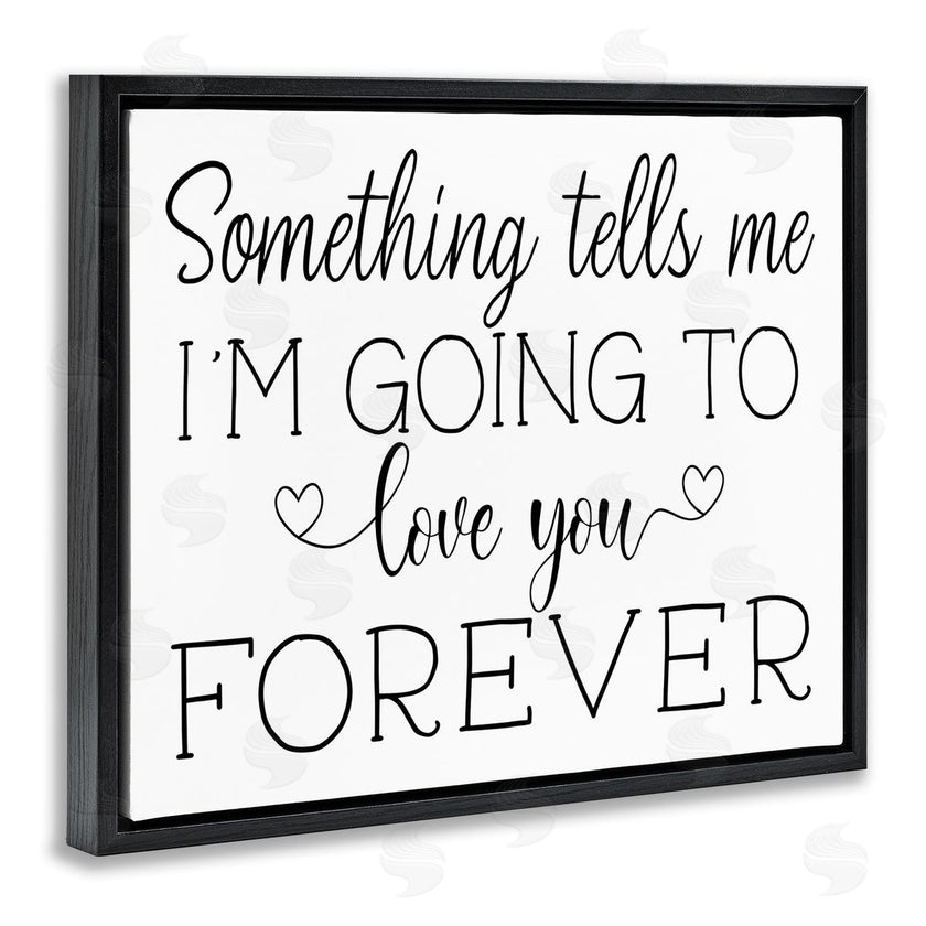 AE Design | Love You Forever Quote Minimal Romantic Sentiments