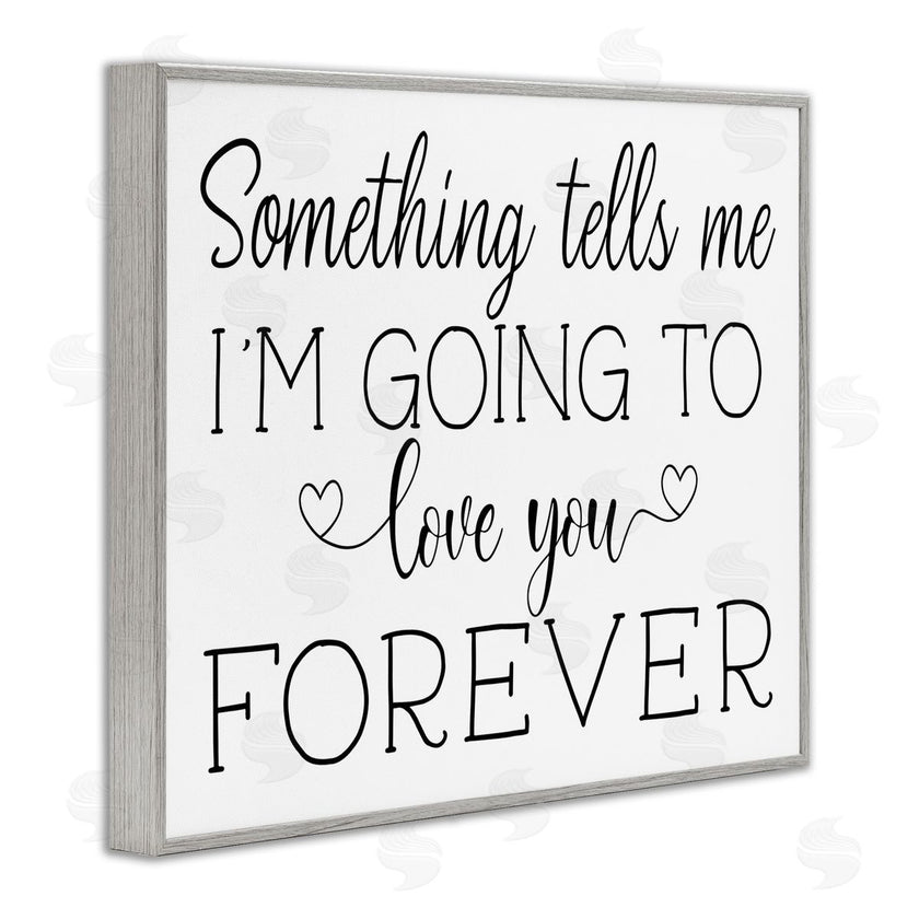 AE Design | Love You Forever Quote Minimal Romantic Sentiments