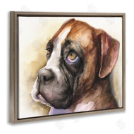 George Dyachenko | Boxer Puppy Dog Eyes Adorable Pet Portrait