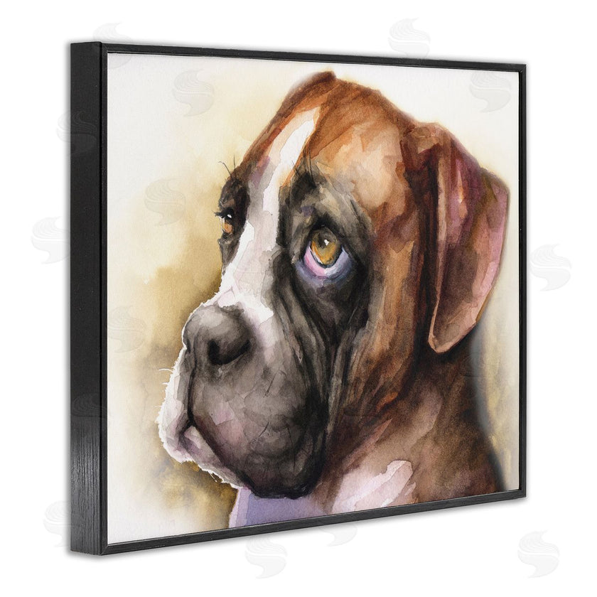 George Dyachenko | Boxer Puppy Dog Eyes Adorable Pet Portrait