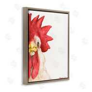George Dyachenko | Farm Rooster Close Up Portrait Big Red Bird