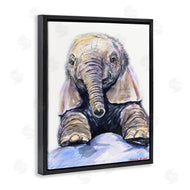 George Dyachenko | Baby Elephant Small Trunk Adorable Safari Animal